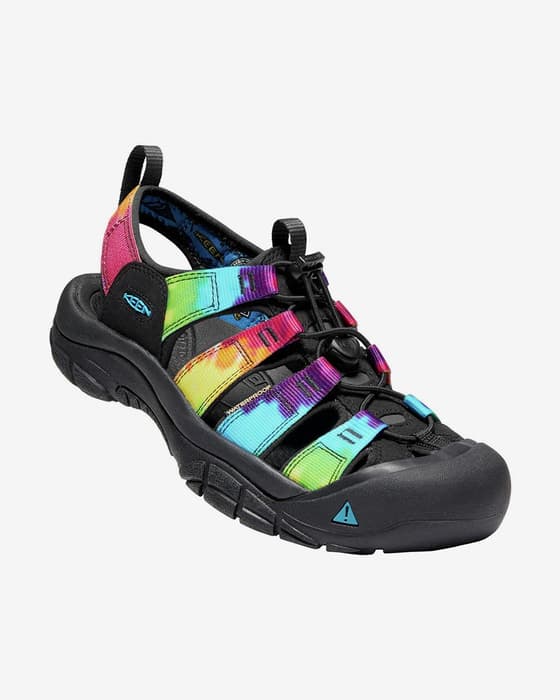 Sandales Keen Newport Retro noir bleu rose