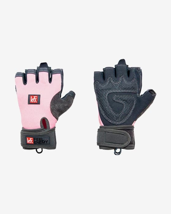 Luvas KRF California rosa cinzento