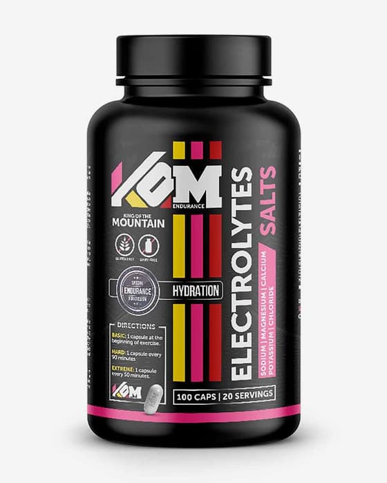 Cápsulas KOM Endurance Electrolytes Salts (100 unidades)