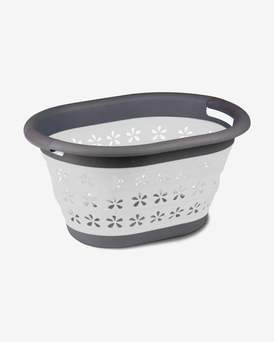 Cesta plegable Kampa Collapsible Laundry blanco