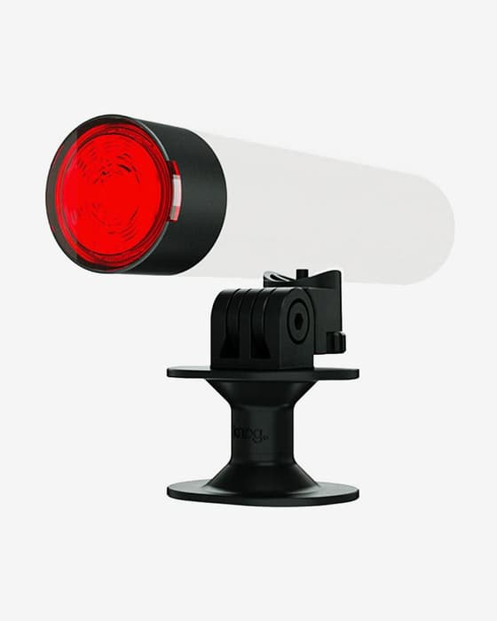 Suporte de capacete Knog PWR + cabeça