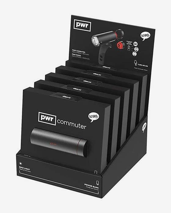Set de luces Knog PWR Commuter (5 luces)