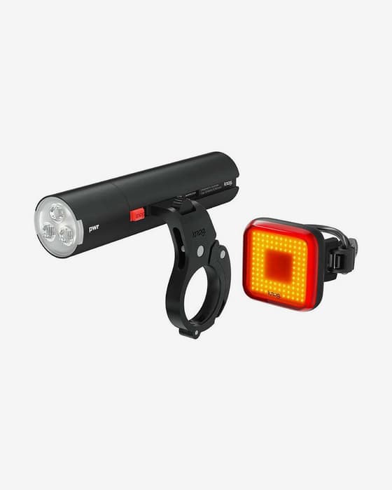 Set de luces Knog PWR Road 700 + Blinder