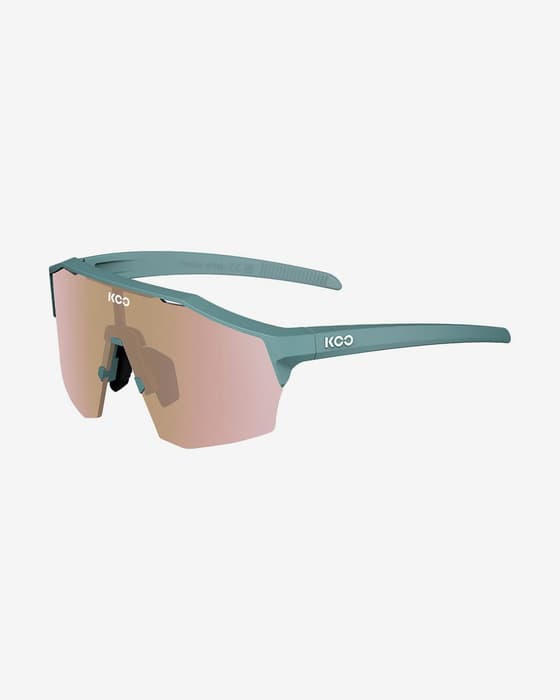 Gafas KOO Alibi azul claro mate lente espejada Zeiss cobre