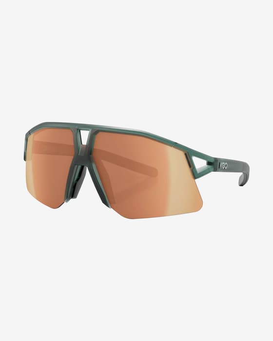 Gafas KOO Hype Green Glass Matt con lentes Copper Mirror