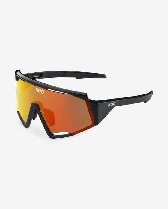Gafas KOO Spectro negro con lentes Zeiss Red Mirror