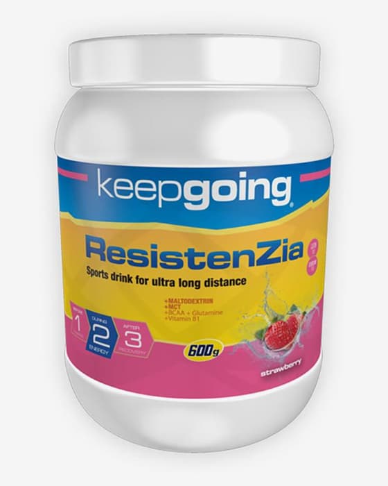 Bebida energética Keepgoing Resistenzia Energy 500 g sabor morango