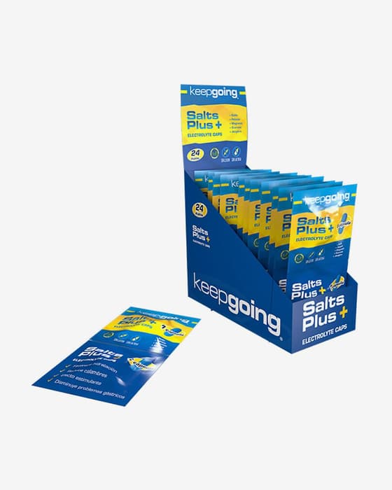 Sais Keepgoing Duplos Salts Plus Electrolyte & Activation (24 unidades)