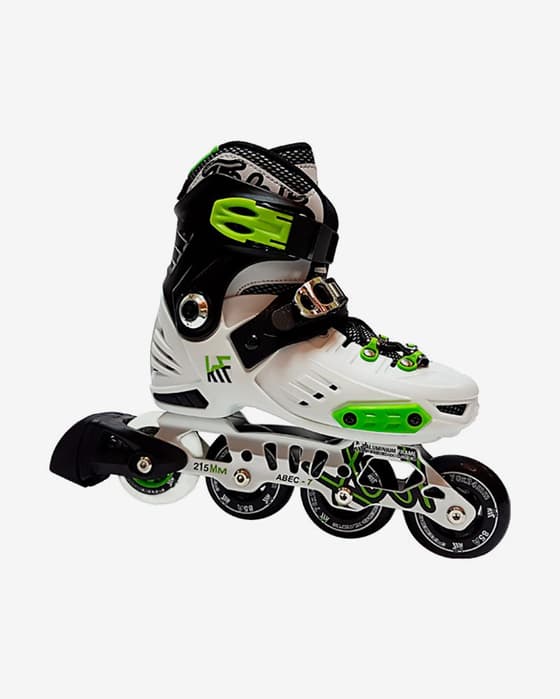 Patines ajustables KRF First blanco lima