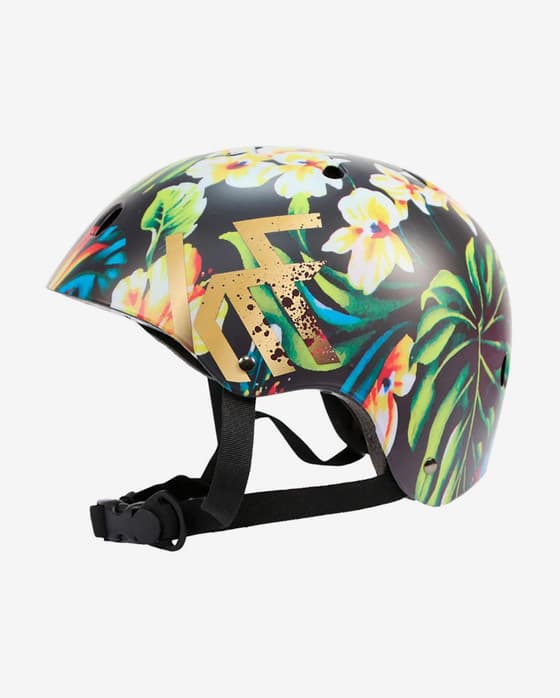 Casco KRF Tropic estampado floral