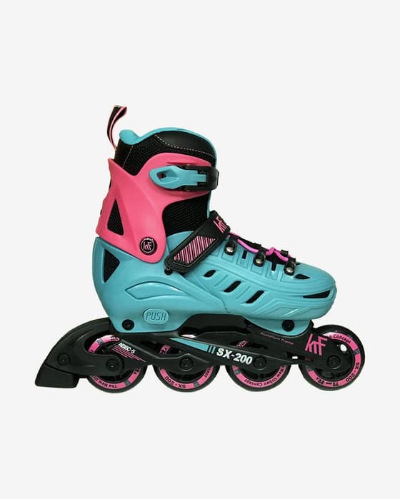 Patines KRF FRS SX-200 azul rosa infantil
