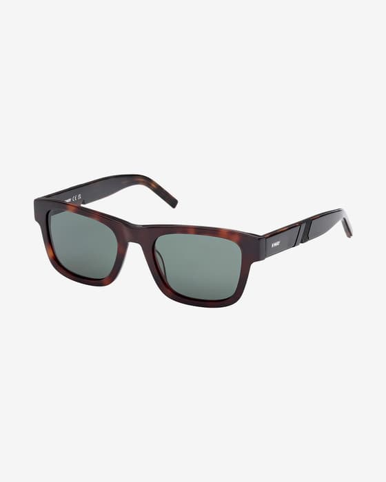 K-WAY KW0009 Glasses brown black with mirrored lenses black