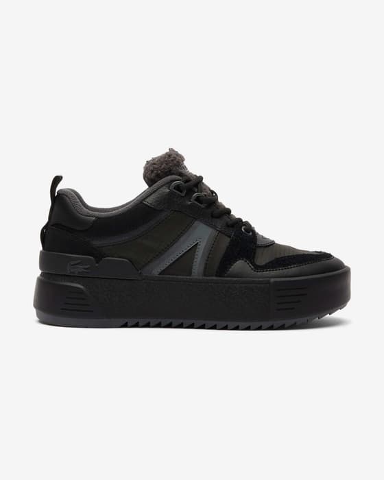 Zapatillas Lacoste L002 Winter negro puro mujer