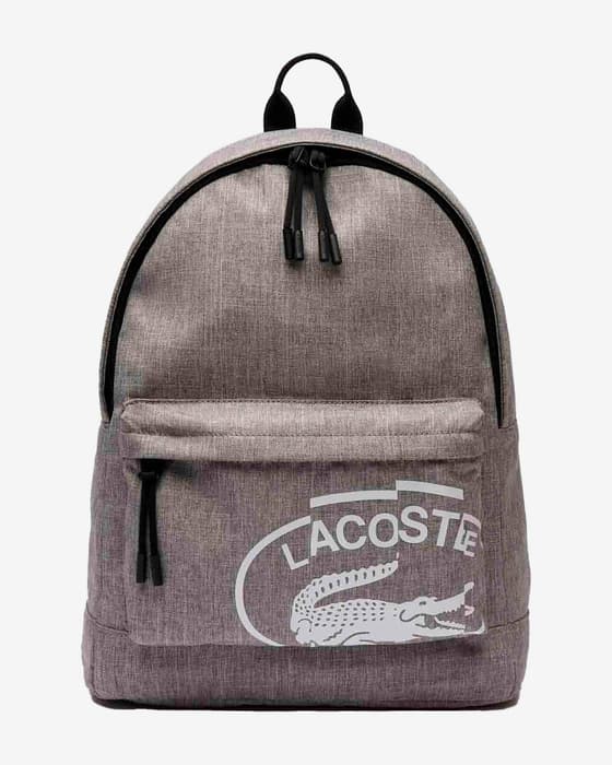 Mochila Lacoste Neocroc 17L gris blanco