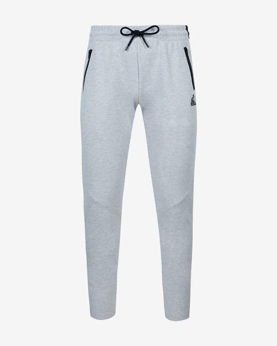 Pantalón largo Le Coq Sportif Tech N°2 gris claro negro