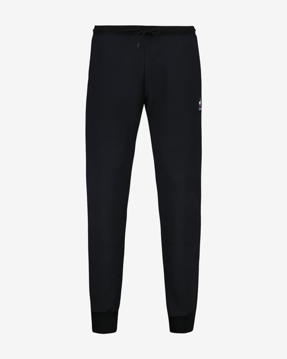 Pantalón largo Le Coq Sportif Essentiels Slim Nº1 negro intenso