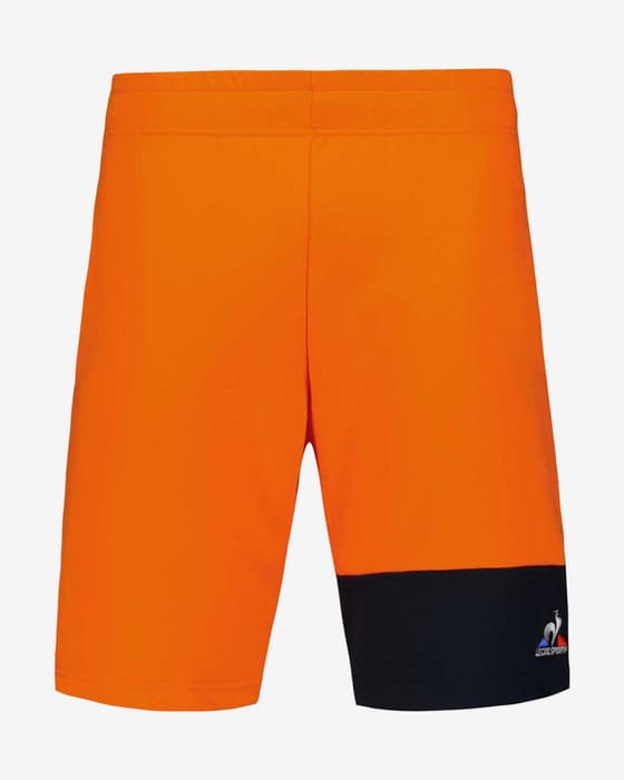 Pantalón corto Le Coq Sportif Saison 2 naranja negro