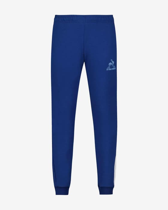 Pantalón largo Le Coq Sportif Saison 2 azul blanco infantil