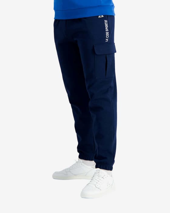 Pantalón largo Le Coq Sportif Loose Saison N1 azul
