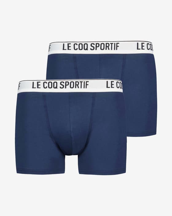 Bóxer Le Coq Sportif Essential azul marino (2 unidades)