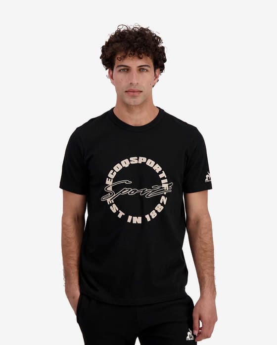 Le Coq Sportif Contemporain N1 T-Shirt schwarz