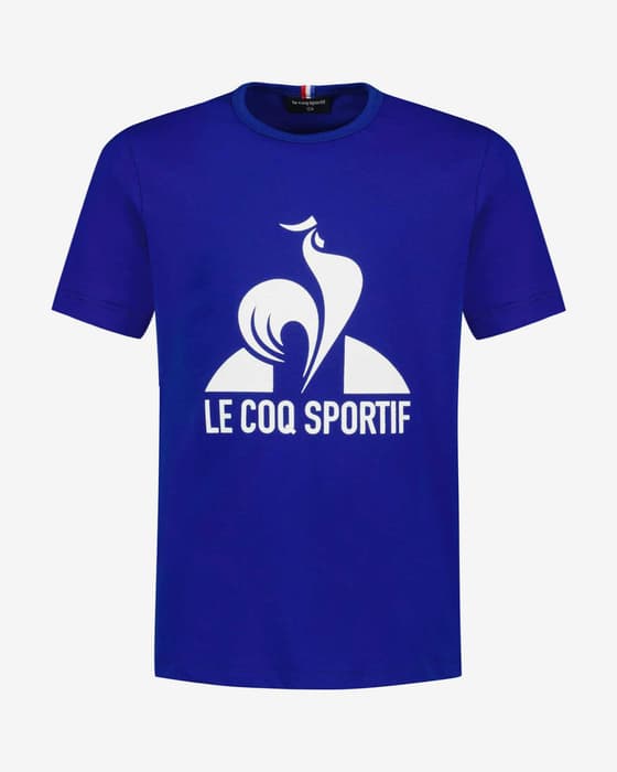 Le Coq Sportif Essential N1 Kinder T-Shirt blau/weiß