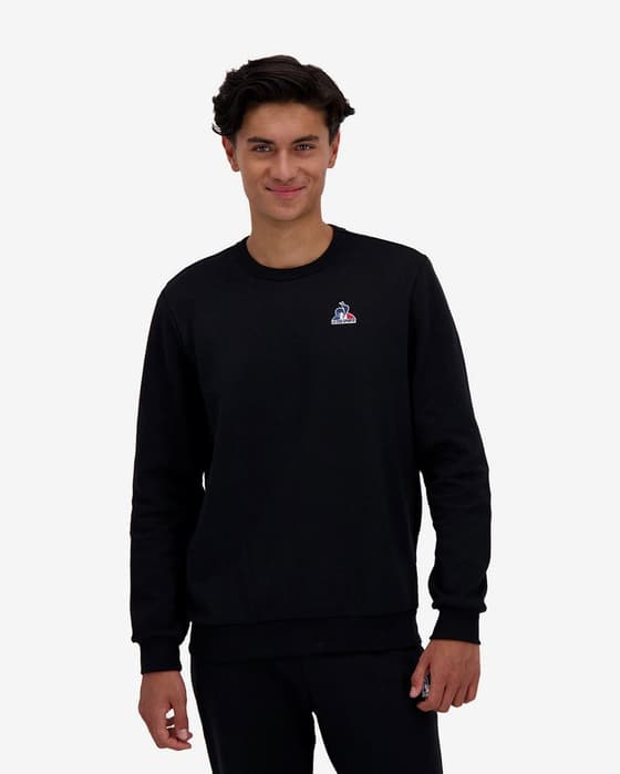 Sudadera Le Coq Sportif Essentiels Nº1 negro