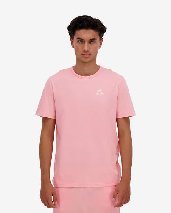 Le Coq Sportif Monochrome Nº3 T-Shirt rosa