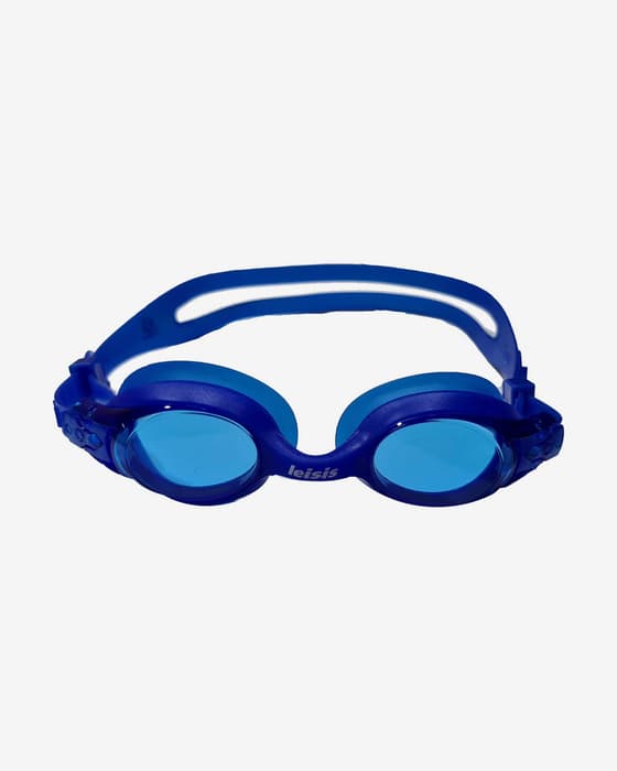 Gafas de natación Leisis Nessy Monobloc azul con lentes de policarbonato infantil