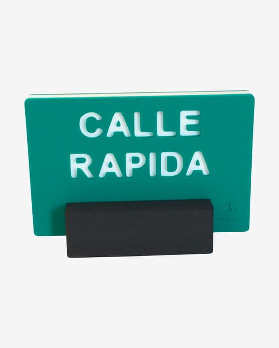 Señalizador de Calle Rápida Leisis