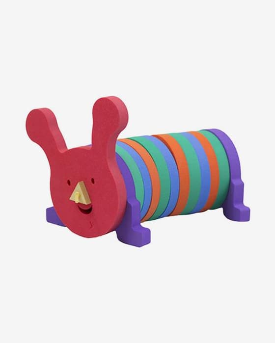Jeu chenille Leisis multicolore