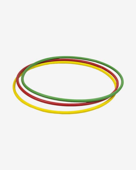 Circuit slalom Leisis jaune vert rouge