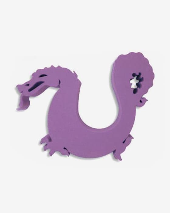 Dragon Leisis avec monture en ÉVA violet