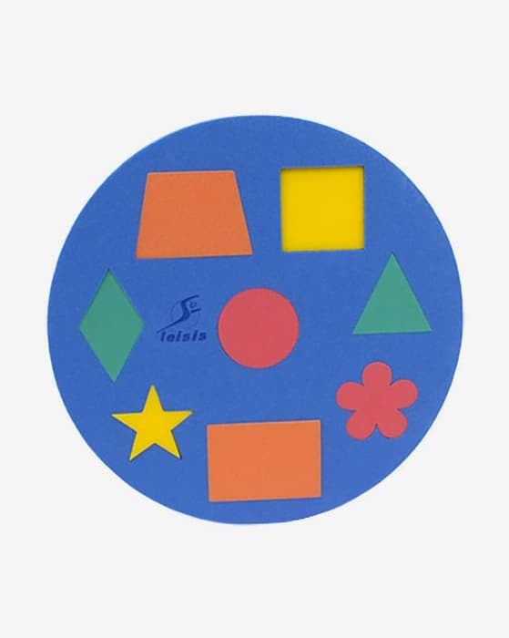 Puzzle Leisis Foam formes multicolore