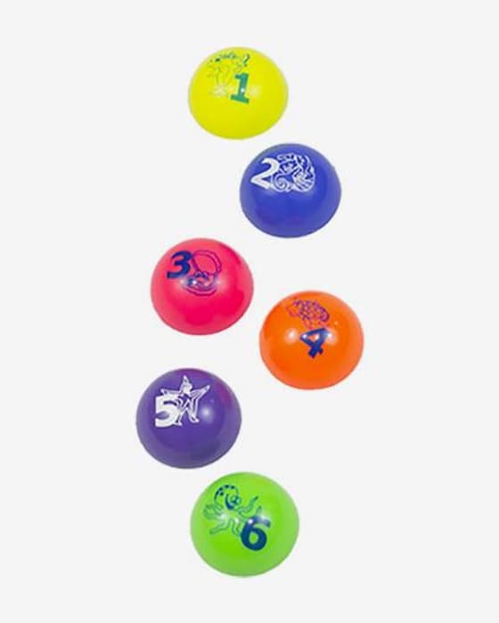 Jeu de 6 boules Leisis de plongée