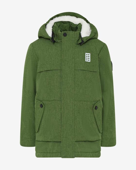 Chaqueta LEGO Wear Lwjebel 734 verde infantil