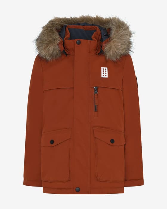 Chaqueta LEGO Wear Lwjebel 751 marrón infantil