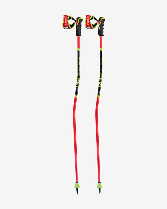 Leki WCR GS Carbon 3D Poles red black (pair)
