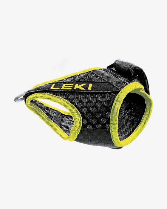 Dragonera Leki Shark Frame S-M-L negro amarillo neón (par)