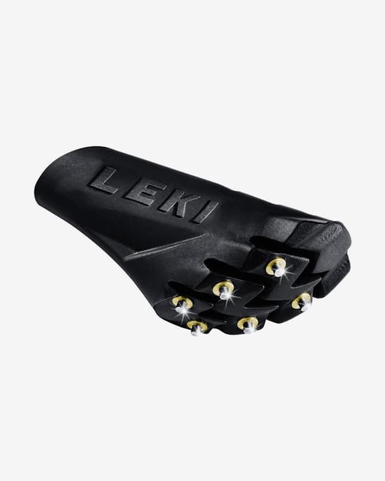 Protector de puntas Leki Silent Spike Pad Walking negro