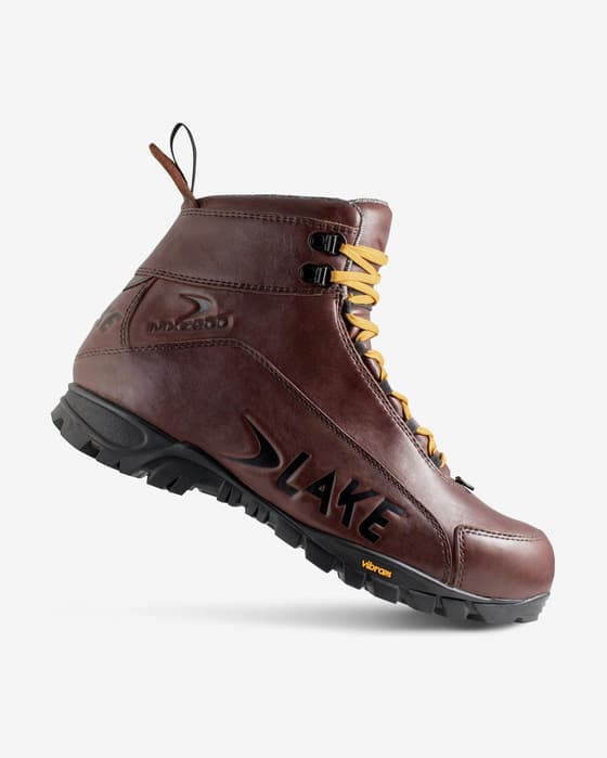 Zapatillas Lake MXZ200 Regular MTB marrón cuero