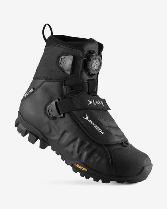 Zapatillas Lake MXZ304 Ancho MTB negro