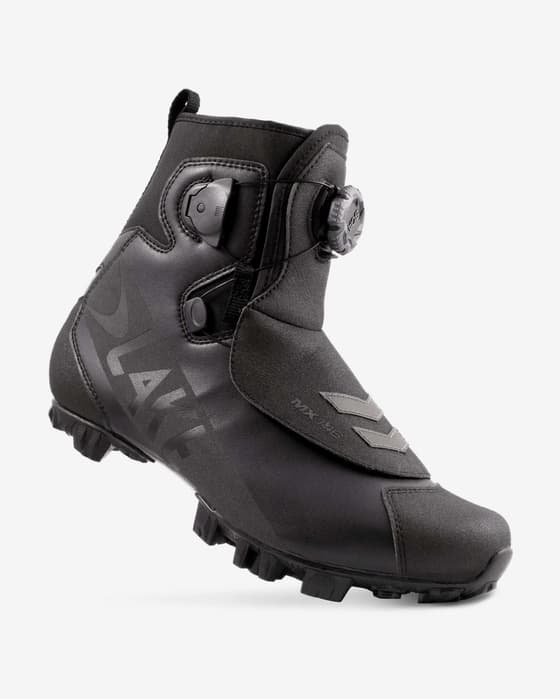 Zapatillas Lake MX146 Wide MTB negro