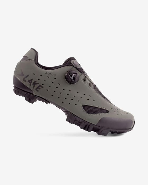 Zapatillas Lake MX177 MTB gris negro