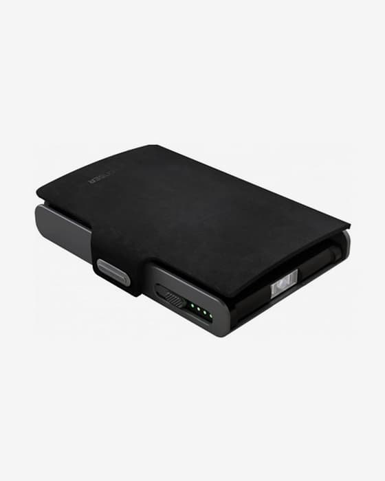 Cartera Led Lenser Wallet con linterna + protector de tarjetas 150 lúmenes negro