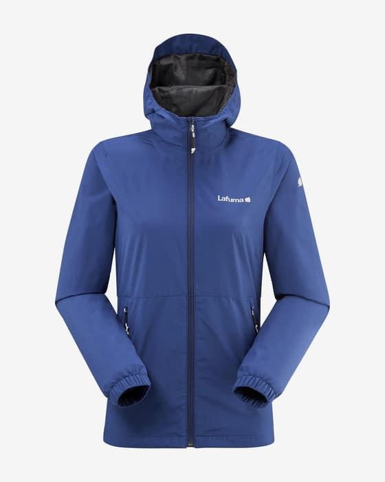 Chaqueta fina con capucha Lafuma Access azul mujer