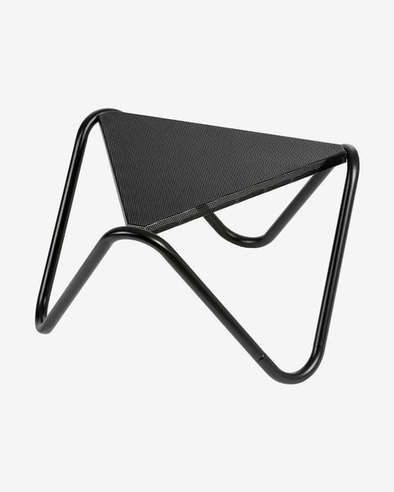 Lafuma Mobilier Vogue Perforierter Beistelltisch schwarz