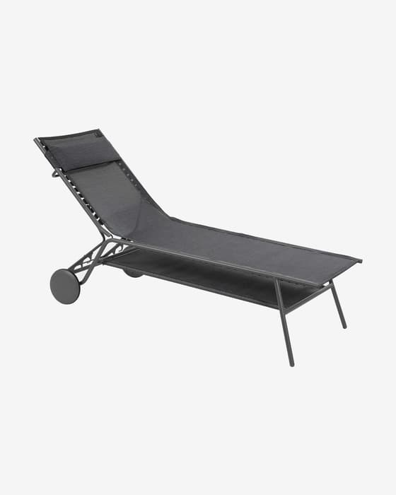 Lafuma Mobilier Miami II Haut Batyline Duo Klappliege schwarz