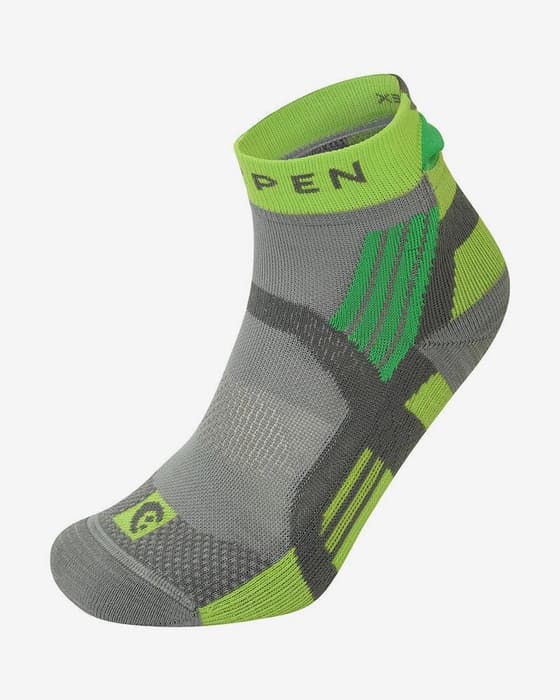 Calcetines Lorpen T3 Trail Running Padded Eco gris verde