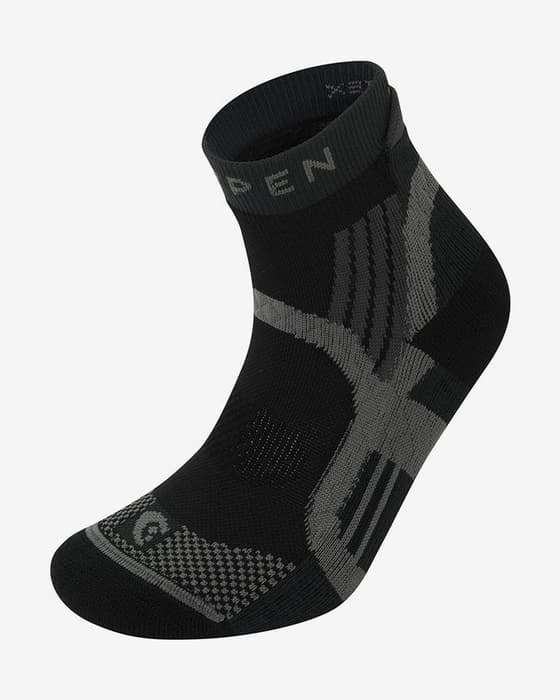 Calcetines Lorpen T3 Trail Running Padded Eco negro mujer